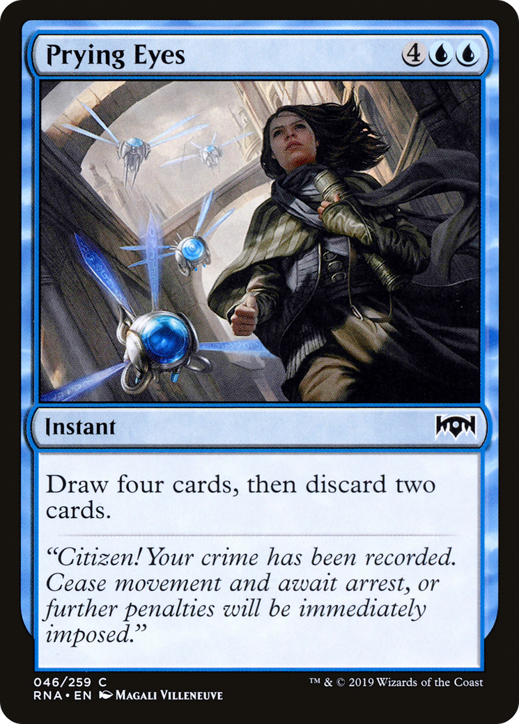 Prying Eyes (RNA-046) [Ravnica Allegiance]