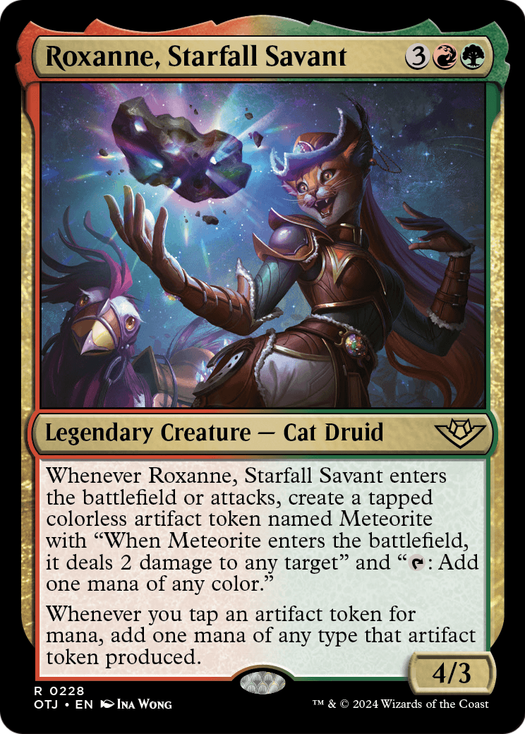 Roxanne, Starfall Savant (OTJ-228) [Outlaws of Thunder Junction] Foil