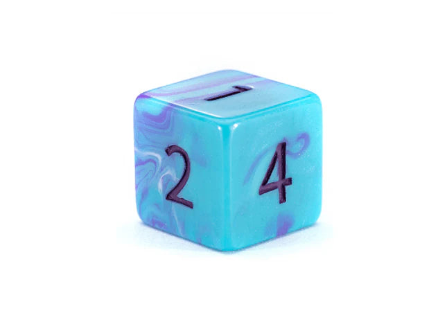 Gate Keeper Games - Van Gogh Dice - 'Almond Blossom' - 12d6 Dice Set