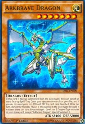 Arkbrave Dragon (Ultra Rare) (SR02-EN000) - Structure Deck: Rise of the True Dragons 1st Edition