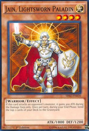 Jain, Lightsworn Paladin (Common) (SR02-EN020) - Structure Deck: Rise of the True Dragons 1st Edition