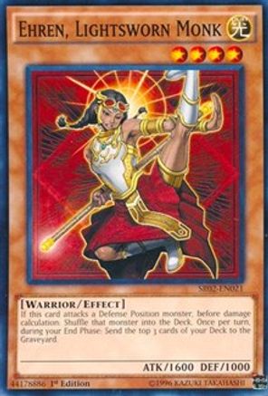 Ehren, Lightsworn Monk (Common) (SR02-EN021) - Structure Deck: Rise of the True Dragons 1st Edition
