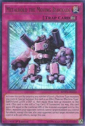 Metalhold the Moving Blockade (Ultra Rare) (MVP1-EN030) - The Dark Side of Dimensions Movie Pack 1st Edition
