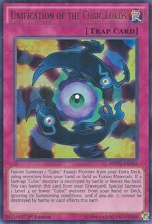Unification of the Cubic Lords (Ultra Rare) (MVP1-EN045) - The Dark Side of Dimensions Movie Pack Unlimited