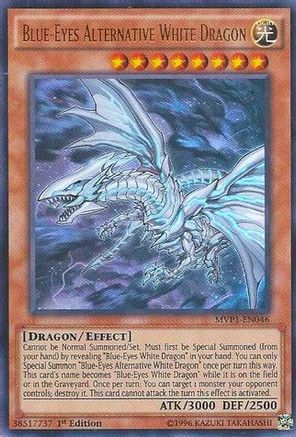 Blue-Eyes Alternative White Dragon (Ultra Rare) (MVP1-EN046) - The Dark Side of Dimensions Movie Pack 1st Edition