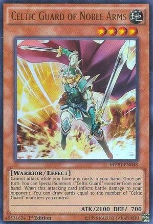 Celtic Guard of Noble Arms (Ultra Rare) (MVP1-EN048) - The Dark Side of Dimensions Movie Pack 1st Edition