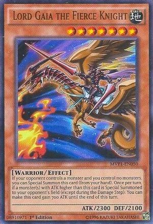 Lord Gaia the Fierce Knight (Ultra Rare) (MVP1-EN050) - The Dark Side of Dimensions Movie Pack Unlimited