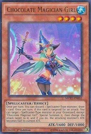 Chocolate Magician Girl (Ultra Rare) (MVP1-EN052) - The Dark Side of Dimensions Movie Pack Unlimited