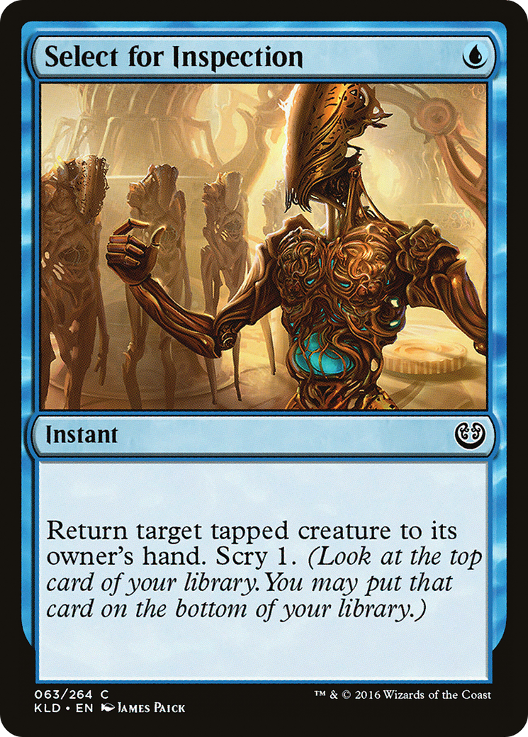 Select for Inspection (KLD-063) [Kaladesh]