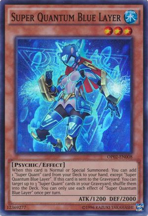 Super Quantum Blue Layer (Super Rare) (OP02-EN008) - OTS Tournament Pack 2 Unlimited