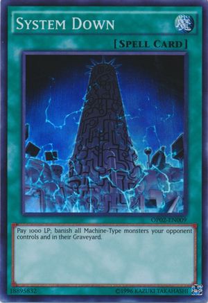 System Down (Super Rare) (OP02-EN009) - OTS Tournament Pack 2 Unlimited