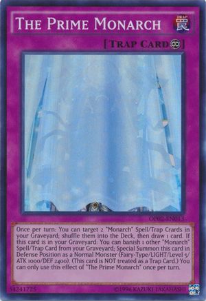 The Prime Monarch (Super Rare) (OP02-EN013) - OTS Tournament Pack 2 Unlimited