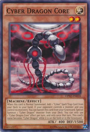 Cyber Dragon Core (Common) (OP02-EN018) - OTS Tournament Pack 2 Unlimited