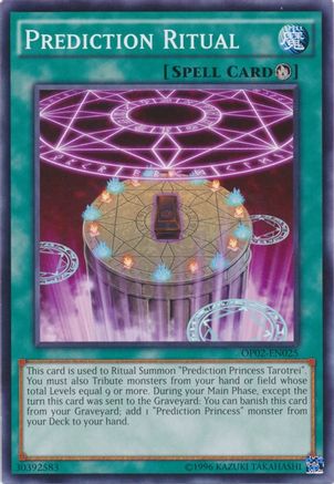 Prediction Ritual (Common) (OP02-EN025) - OTS Tournament Pack 2 Unlimited