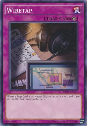 Wiretap (Common) (OP02-EN027) - OTS Tournament Pack 2 Unlimited