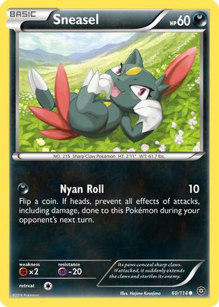Sneasel (060/114) [XY  Steam Siege] - Common