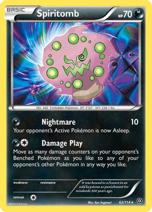 Spiritomb (062/114) [XY  Steam Siege] - Rare