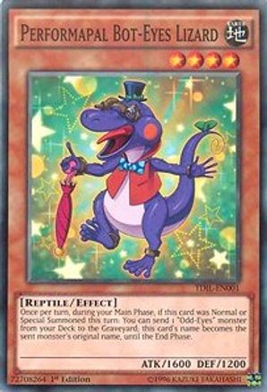 Performapal Bot-Eyes Lizard (Common) (TDIL-EN001) - The Dark Illusion Unlimited