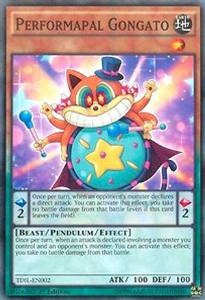 Performapal Gongato (Common) (TDIL-EN002) - The Dark Illusion Unlimited