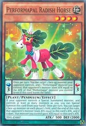 Performapal Radish Horse (Common) (TDIL-EN007) - The Dark Illusion 1st Edition