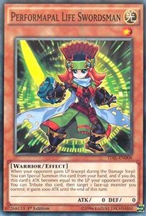 Performapal Life Swordsman (Common) (TDIL-EN008) - The Dark Illusion 1st Edition