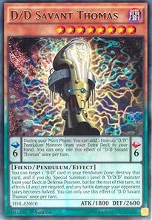 D/D Savant Thomas (Rare) (TDIL-EN010) - The Dark Illusion 1st Edition