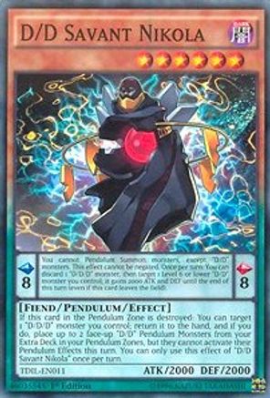 D/D Savant Nikola (Common) (TDIL-EN011) - The Dark Illusion Unlimited