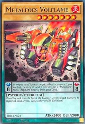 Metalfoes Volflame (Rare) (TDIL-EN024) - The Dark Illusion Unlimited