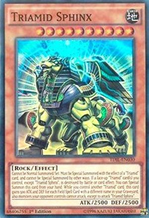 Triamid Sphinx (Super Rare) (TDIL-EN030) - The Dark Illusion 1st Edition