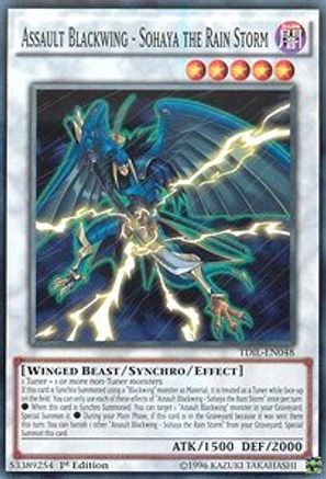 Assault Blackwing - Sohaya the Rain Storm (Common) (TDIL-EN048) - The Dark Illusion Unlimited