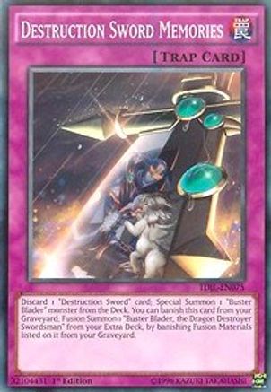 Destruction Sword Memories (Common) (TDIL-EN075) - The Dark Illusion 1st Edition