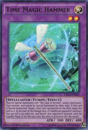 Time Magic Hammer (Ultra Rare) (DRL3-EN063) - Dragons of Legend: Unleashed 1st Edition