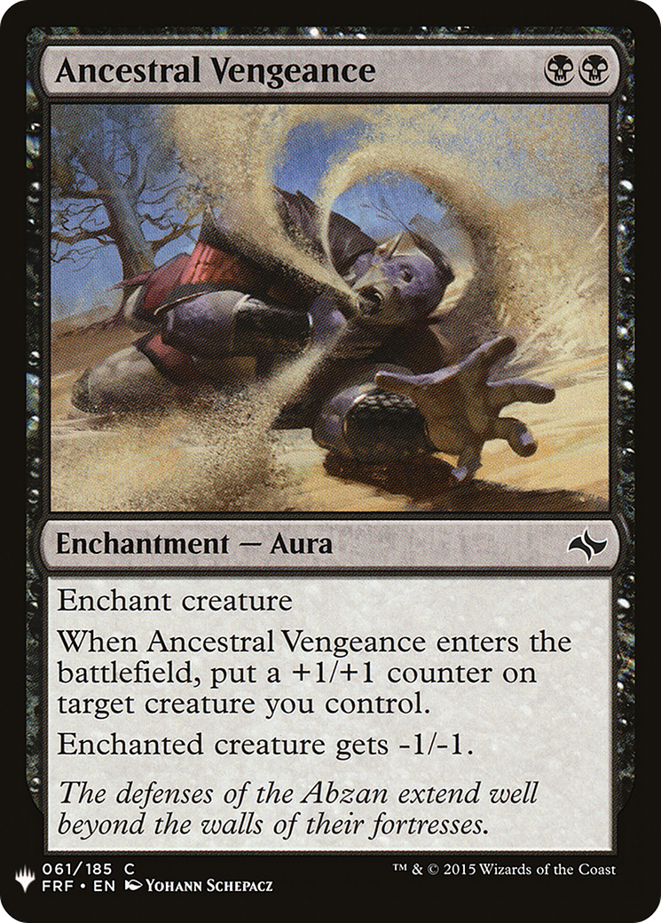 Ancestral Vengeance (LIST-061) [The List]