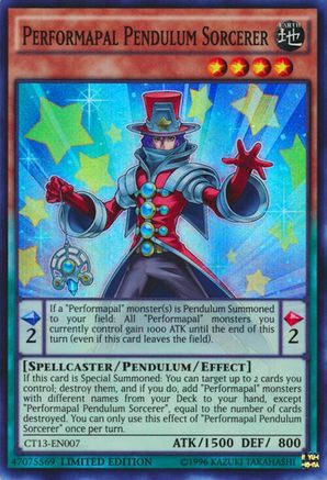 Performapal Pendulum Sorcerer (Super Rare) (CT13-EN007) - 2016 Mega-Tins Limited