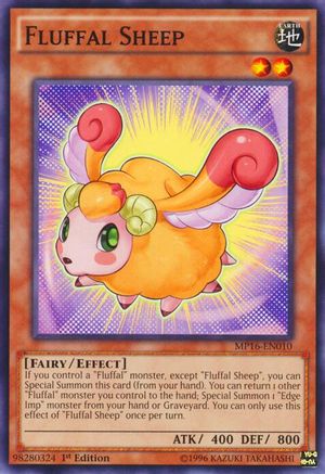 Fluffal Sheep (Common) (MP16-EN010) - 2016 Mega-Tins Mega Pack 1st Edition