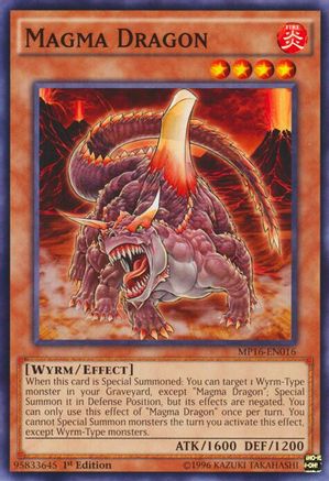 Magma Dragon (Common) (MP16-EN016) - 2016 Mega-Tins Mega Pack Unlimited