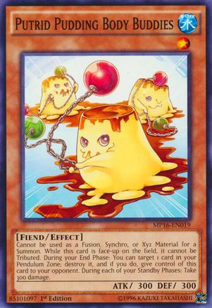 Putrid Pudding Body Buddies (Common) (MP16-EN019) - 2016 Mega-Tins Mega Pack 1st Edition