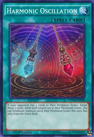 Harmonic Oscillation (Common) (MP16-EN028) - 2016 Mega-Tins Mega Pack Unlimited