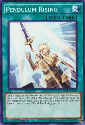 Pendulum Rising (Common) (MP16-EN029) - 2016 Mega-Tins Mega Pack Unlimited