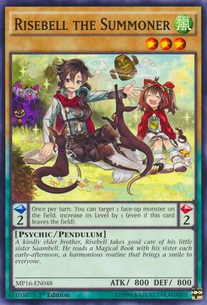 Risebell the Summoner (Common) (MP16-EN048) - 2016 Mega-Tins Mega Pack 1st Edition