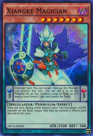 Xiangke Magician (Super Rare) (MP16-EN049) - 2016 Mega-Tins Mega Pack Unlimited
