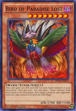 Bird of Paradise Lost (Common) (MP16-EN072) - 2016 Mega-Tins Mega Pack Unlimited