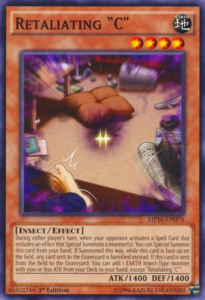 Retaliating "C" (Common) (MP16-EN076) - 2016 Mega-Tins Mega Pack Unlimited