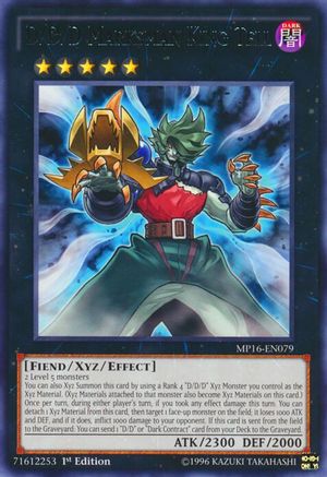 D/D/D Marksman King Tell (Rare) (MP16-EN079) - 2016 Mega-Tins Mega Pack 1st Edition