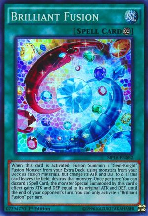 Brilliant Fusion (Super Rare) (MP16-EN082) - 2016 Mega-Tins Mega Pack Unlimited