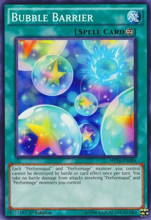 Bubble Barrier (Common) (MP16-EN084) - 2016 Mega-Tins Mega Pack Unlimited