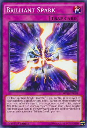 Brilliant Spark (Common) (MP16-EN088) - 2016 Mega-Tins Mega Pack 1st Edition