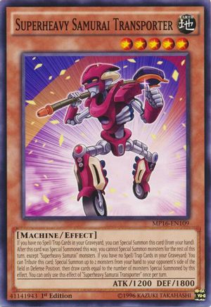 Superheavy Samurai Transporter (Common) (MP16-EN109) - 2016 Mega-Tins Mega Pack 1st Edition