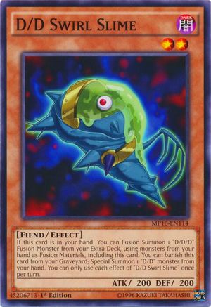 D/D Swirl Slime (Common) (MP16-EN114) - 2016 Mega-Tins Mega Pack Unlimited