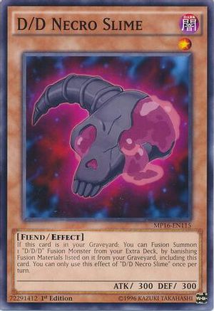 D/D Necro Slime (Common) (MP16-EN115) - 2016 Mega-Tins Mega Pack Unlimited